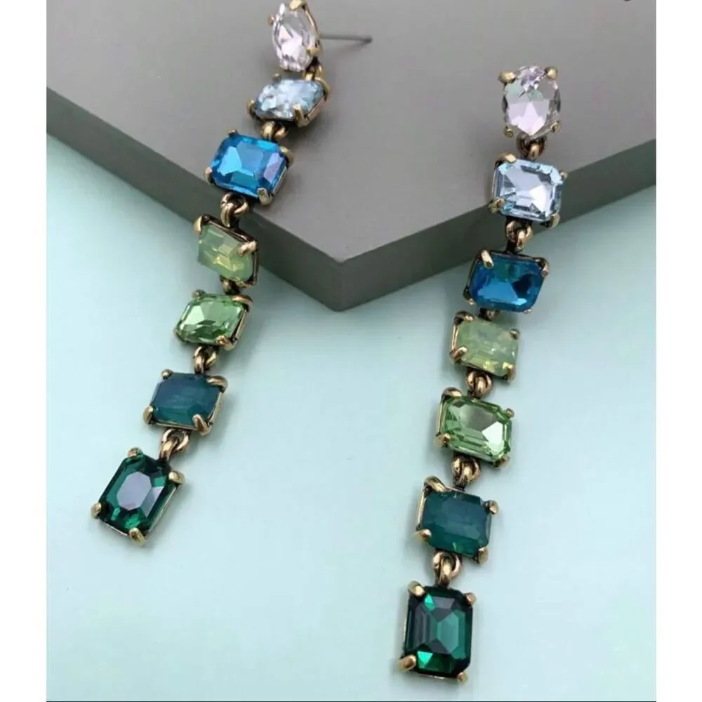 Emerald Green Earrings